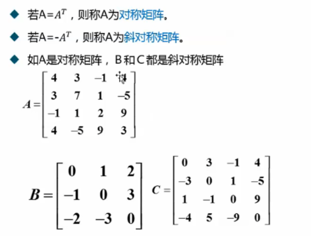 常见矩阵的十种类型图片