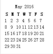 php怎么添加日历,PHP简单创建日历的方法