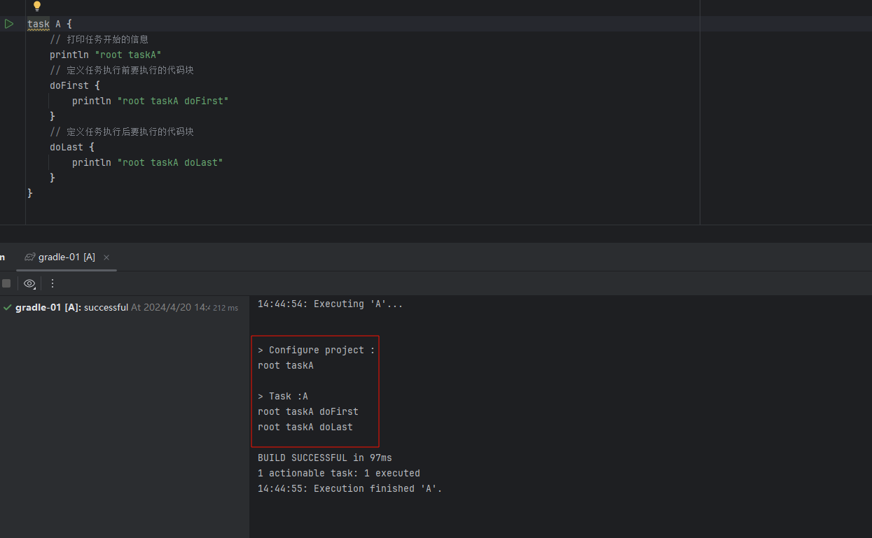 Gradle 进阶学习 之 Task