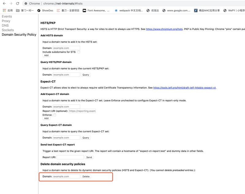 Chrome访问https页面显示ERR_CERT_INVALID，且无法跳过继续访问CSDN博客