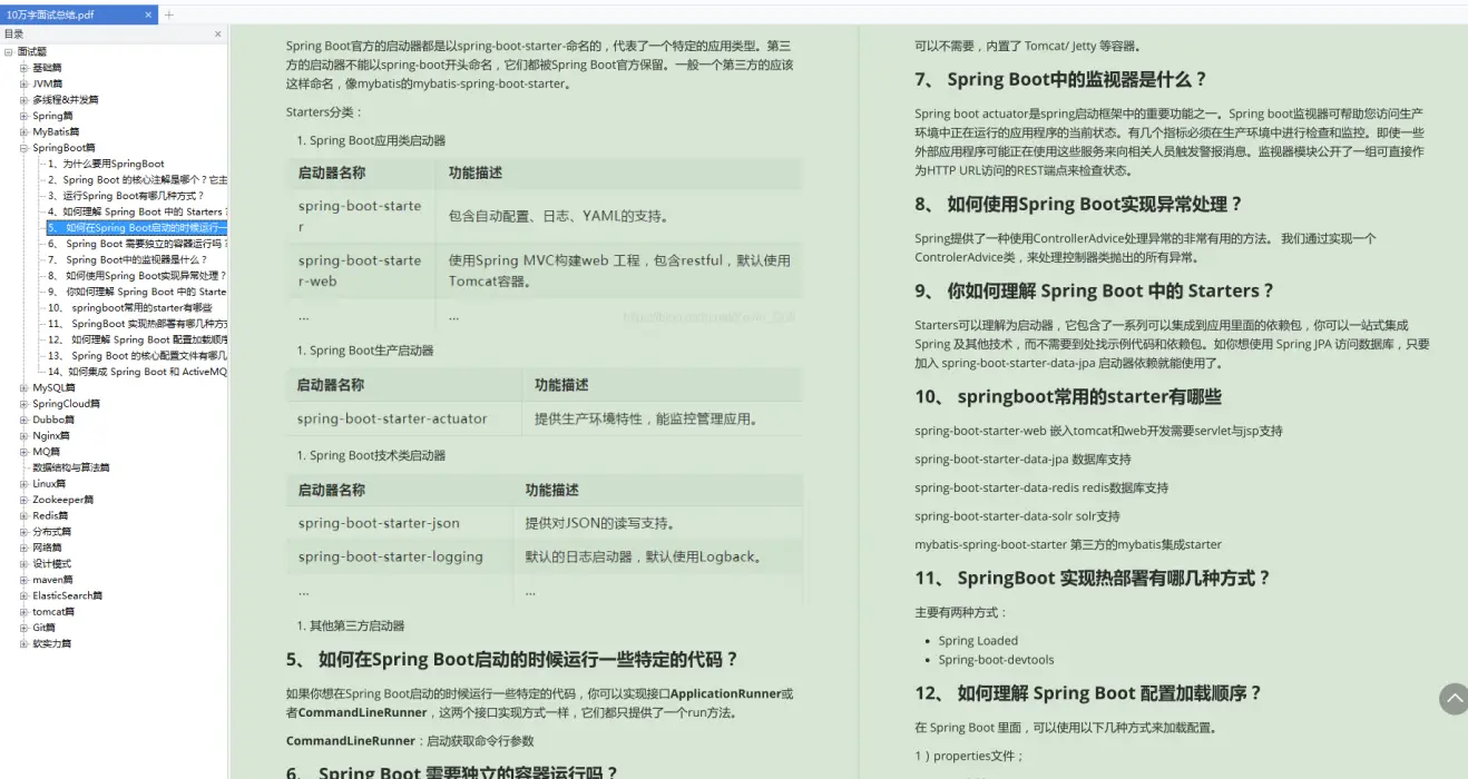 惨了！从阿里内网偷扒下来的Java面试笔记，被大佬当面逮住了