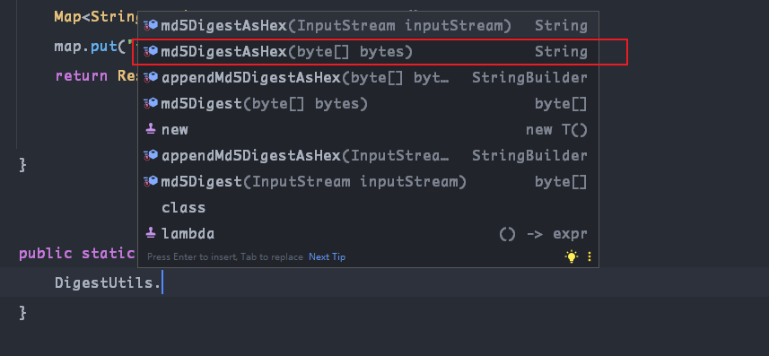 Spring中加密工具类DigestUtils和BCryptPasswordEncoder