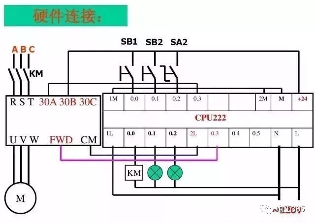 三菱d700接线图图片