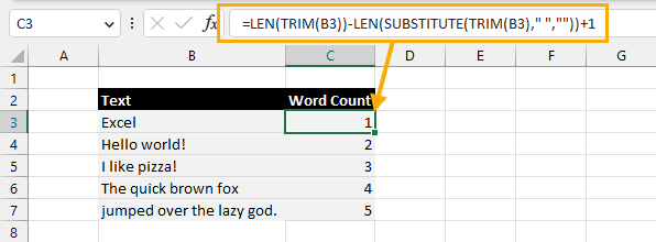 Excel没有内置统计字数功能，但可以用一些变通的方法
