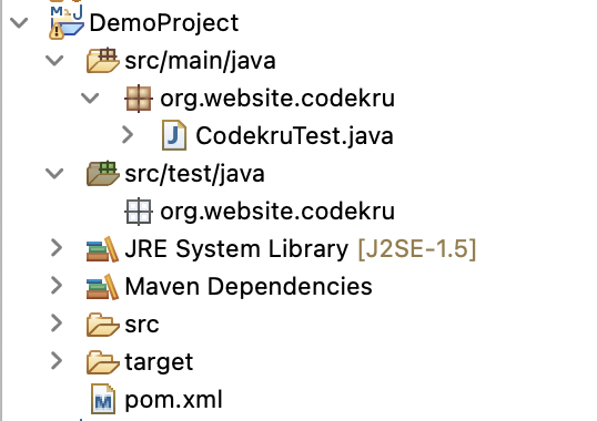 Updated project structure