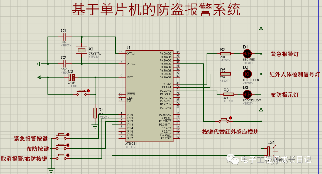 参考资料-基于单片机的汽车防盗报警系统的设计与实现.zip