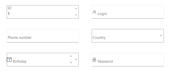 Input for WinForms Floating Placeholder