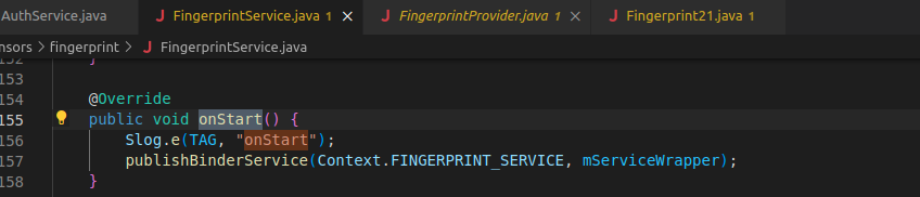 FingerprintServiceOnstart