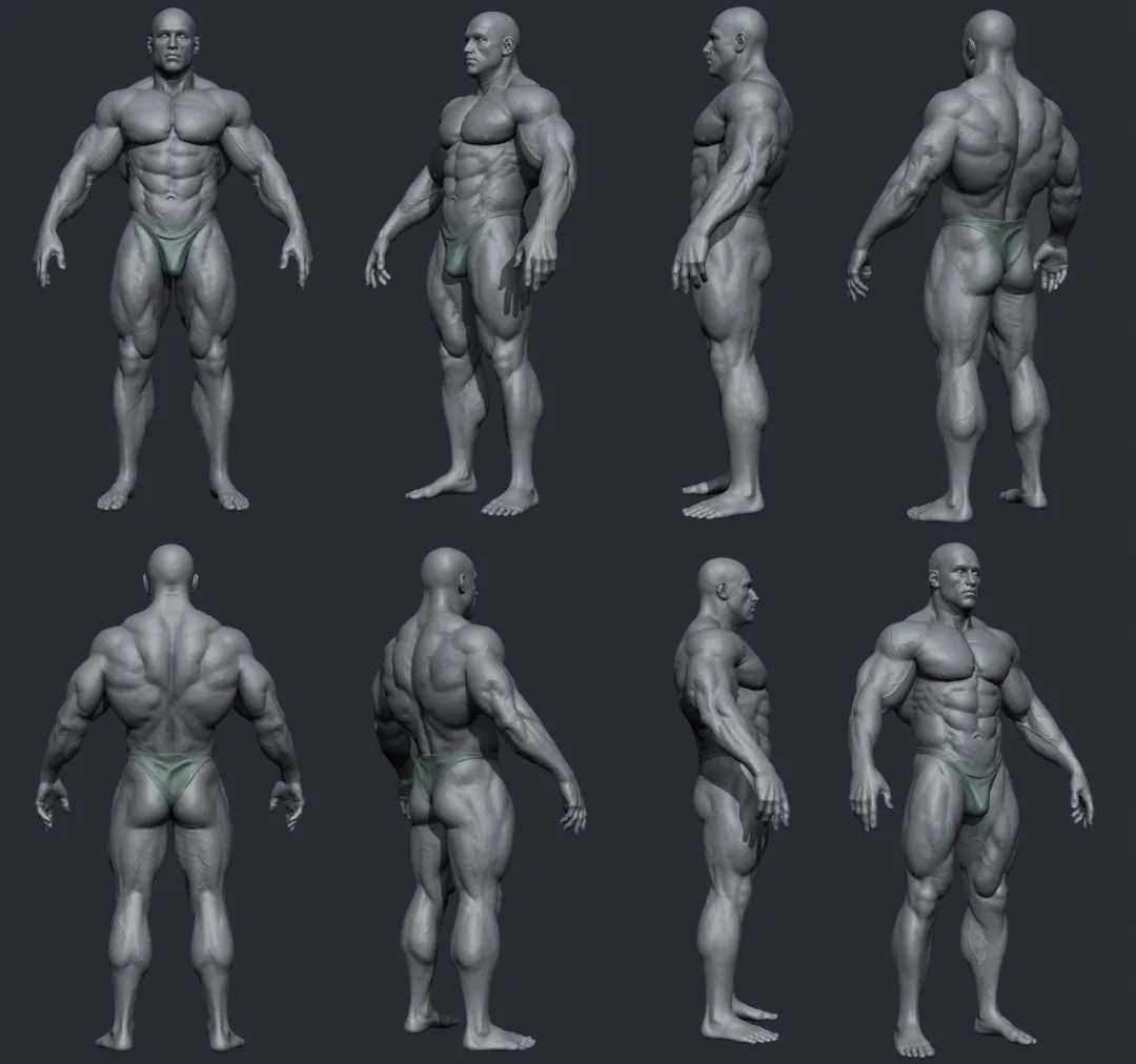 想学手办模型的话学好zbrush就可以了