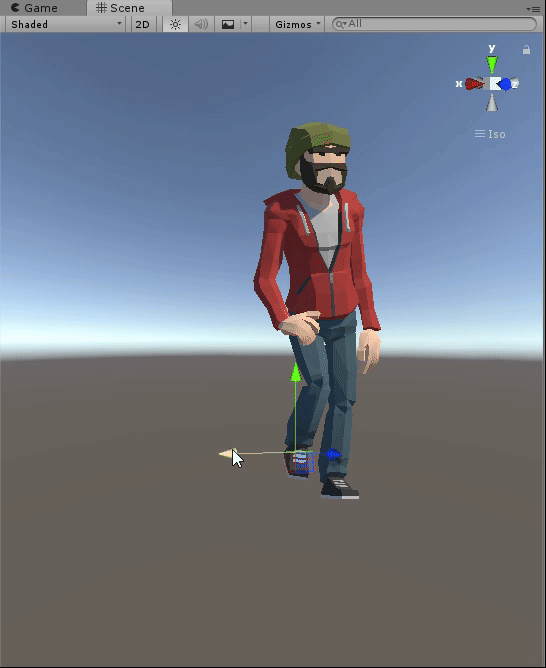 unity人物旋转移动代码游戏诞生之日02美术篇快速制作人物动画