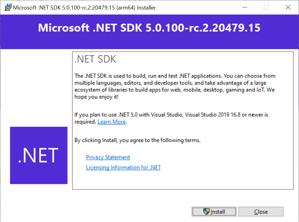 NET 5.0 RC2 发布，正式版即将在 11 月 .NET Conf 大会上发布