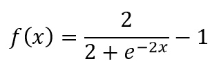 Hyperbolic Tangent (Tanh)