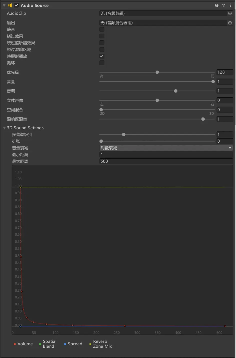 Unity基础 音频组件以及音频播放