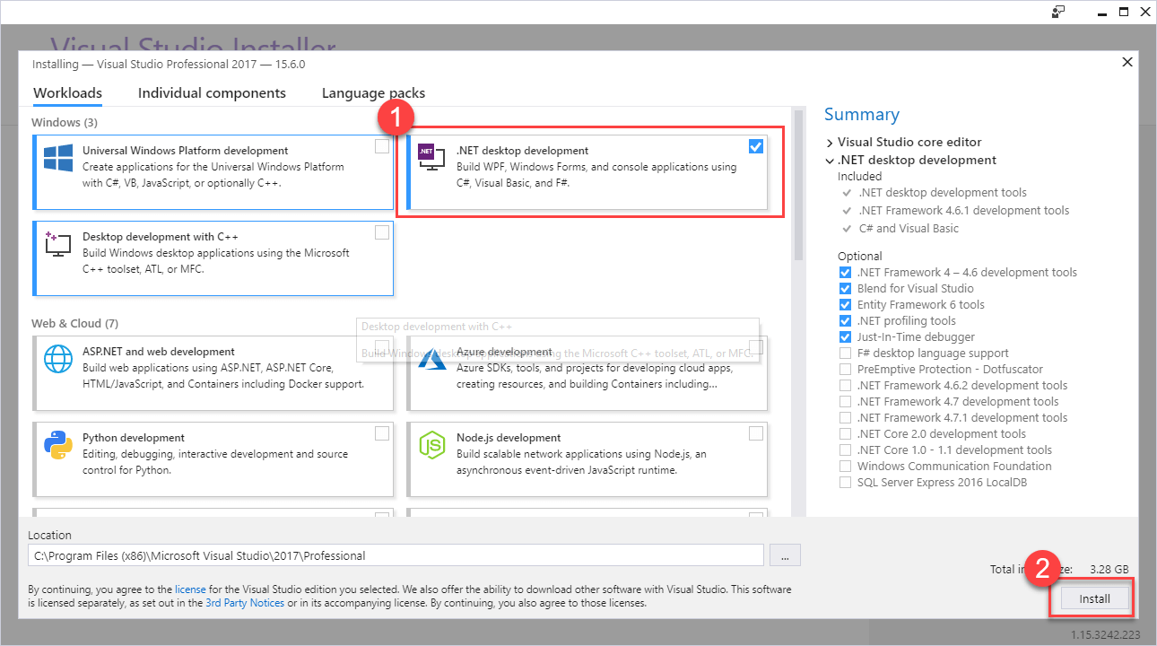 C＃初学者教程系列2：如何下载和安装Visual Studio for C＃