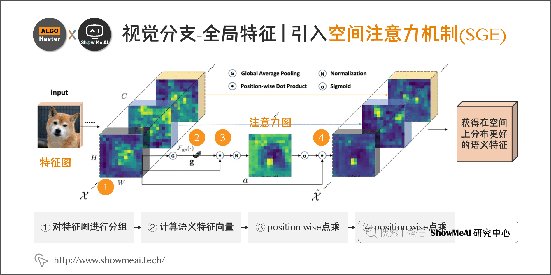 视觉分支-全局特征 | 引入空间注意力机制(SGE); 5-13