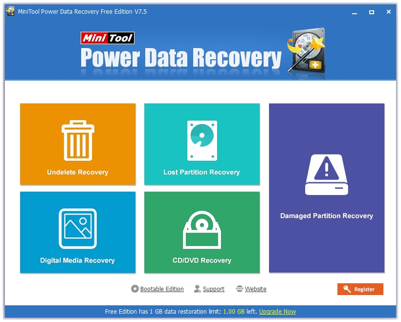 适用于 Windows 的最佳免费数据恢复软件 - MiniTool Power Data Recovery