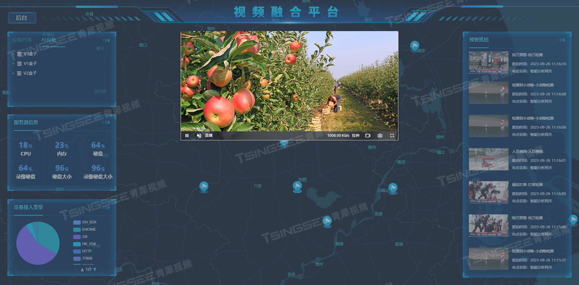 水果种植与果园监管“智慧化”，AI技术打造智慧果园视频综合解决方案