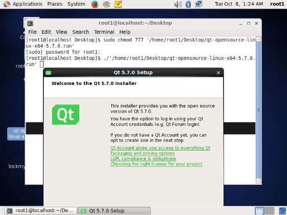 虚拟机linux使用qt,Vmware虚拟机中CentOS安装 CentOS安装Qt的教程图解