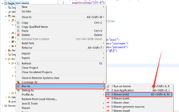 Eclipse里使用Servlet实现简单的登录功能_登录_17