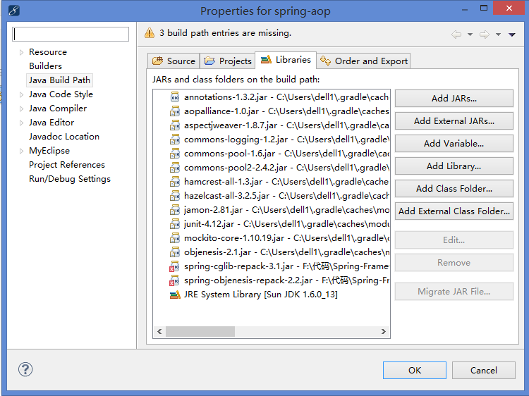 java spring 源码下载_Spring1：Spring简介、环境搭建、源码下载及导入MyEclipse