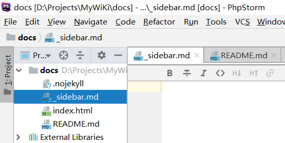 图：定制侧边栏