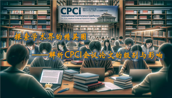 CPCI会议论文的级别与影响