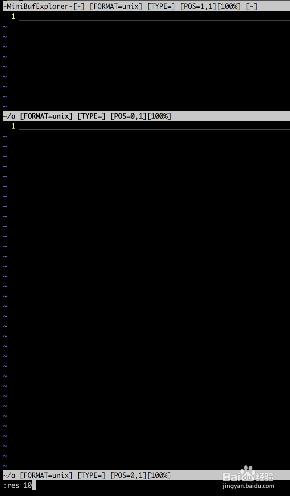 How to adjust the width and height of the vim split screen window?