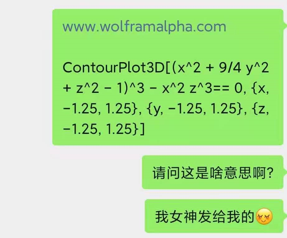 另外,wolfamalpha 还可以根据相应的函数表达讲