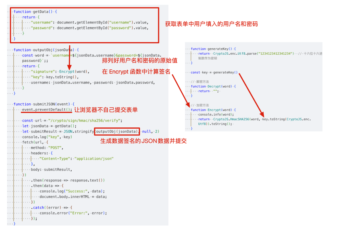 渗透测试高级技巧：分析验签与前端加密（一）_result = codec.hmacsha256("1234123412341234 ...