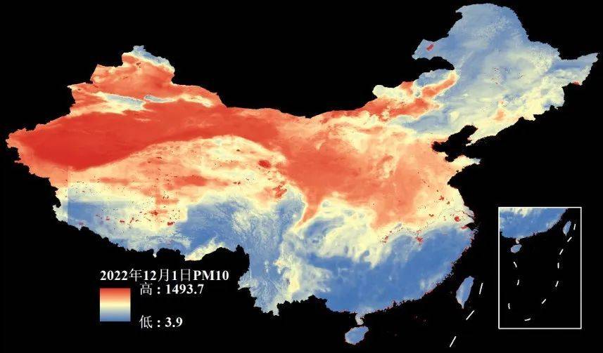 【数据分享】2000-2022年全国1km分辨率的逐日PM10栅格数据