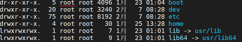 查看文件所有者