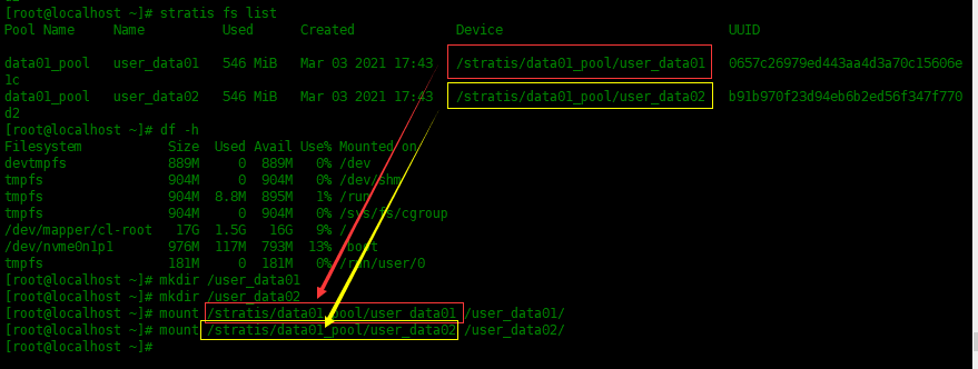 在Centos8 中使用Stratis管理本地存储（一）在Centos8 中使用Stratis管理本地存储（一）