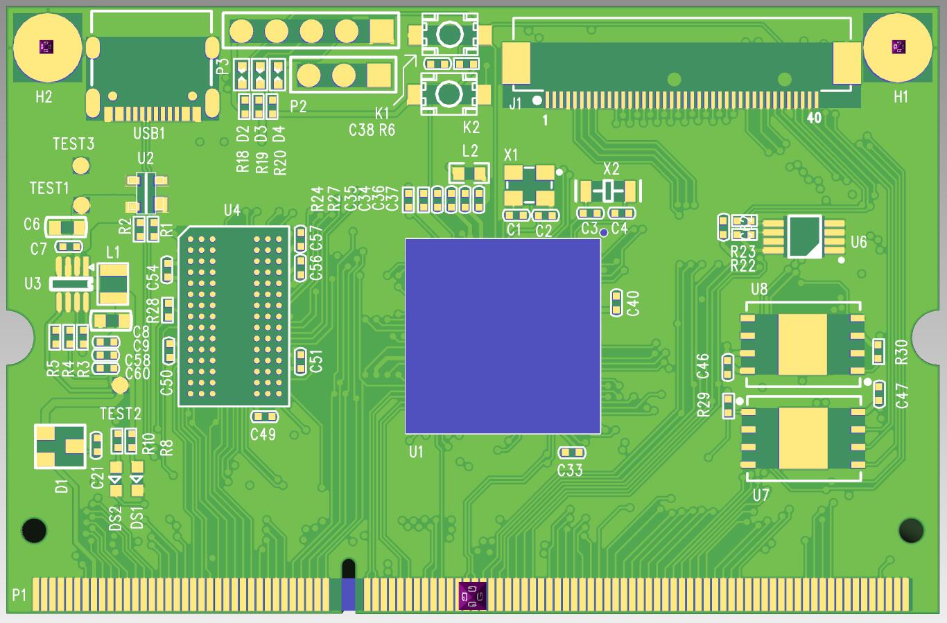 一位业余爱好者花两年时间完成的stm32h7掌上电脑软硬件开源