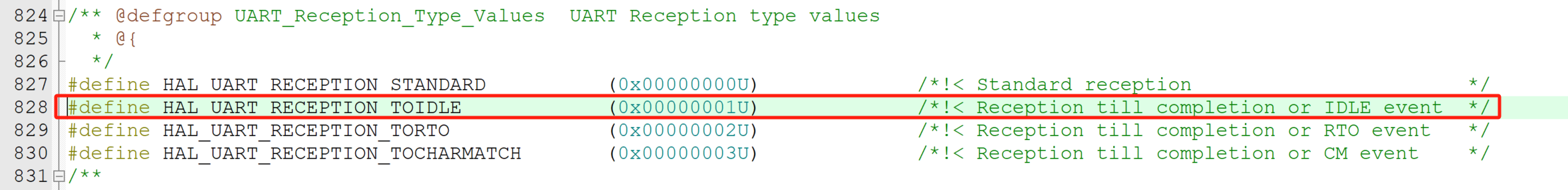 HAL_UARTEx_ReceiveToIdle_DMA和HAL_UART_Receive_DMA的区别