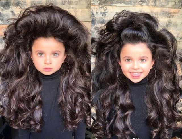 照片看3秒就销毁的软件3位宝宝因发量巨多走红看了照片后网友能分我点