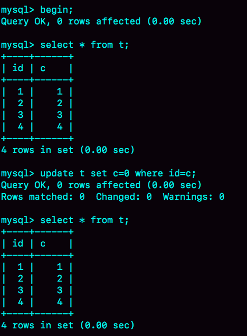 mysql实战45讲(八)：事务到底是隔离的还是非隔离的？