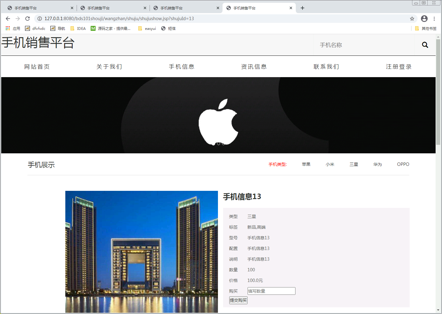 手机销售平台广工科技学院