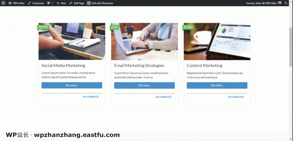 使用LearnDash制作在线教育网站创建一个在线课程网站非常容易，您可以在其中以精美的方式出售和传播您的知识。