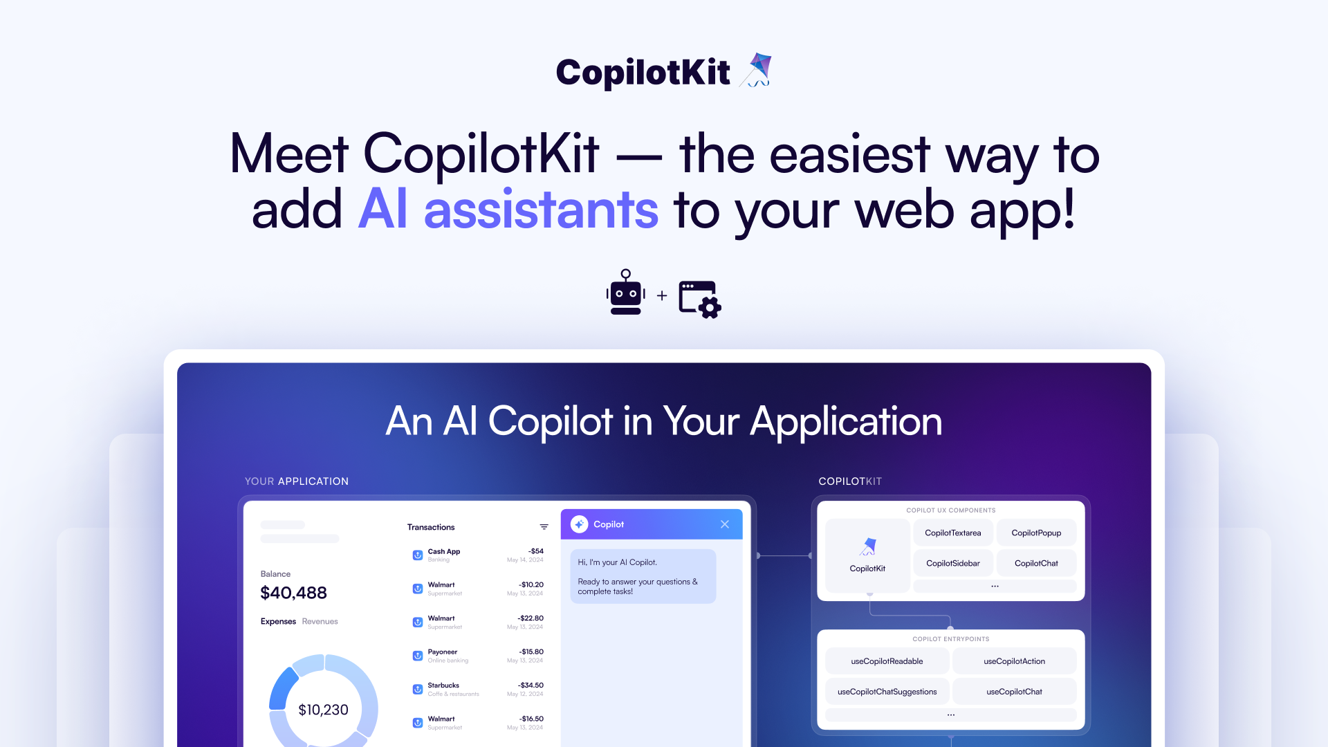 CopilotKit (feat. CoAgents) 