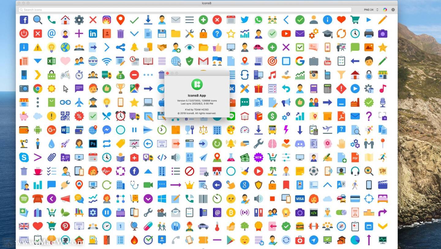 mac图标包_Icons8 for mac(logo图标素材大全)v5.7.3版-CSDN博客