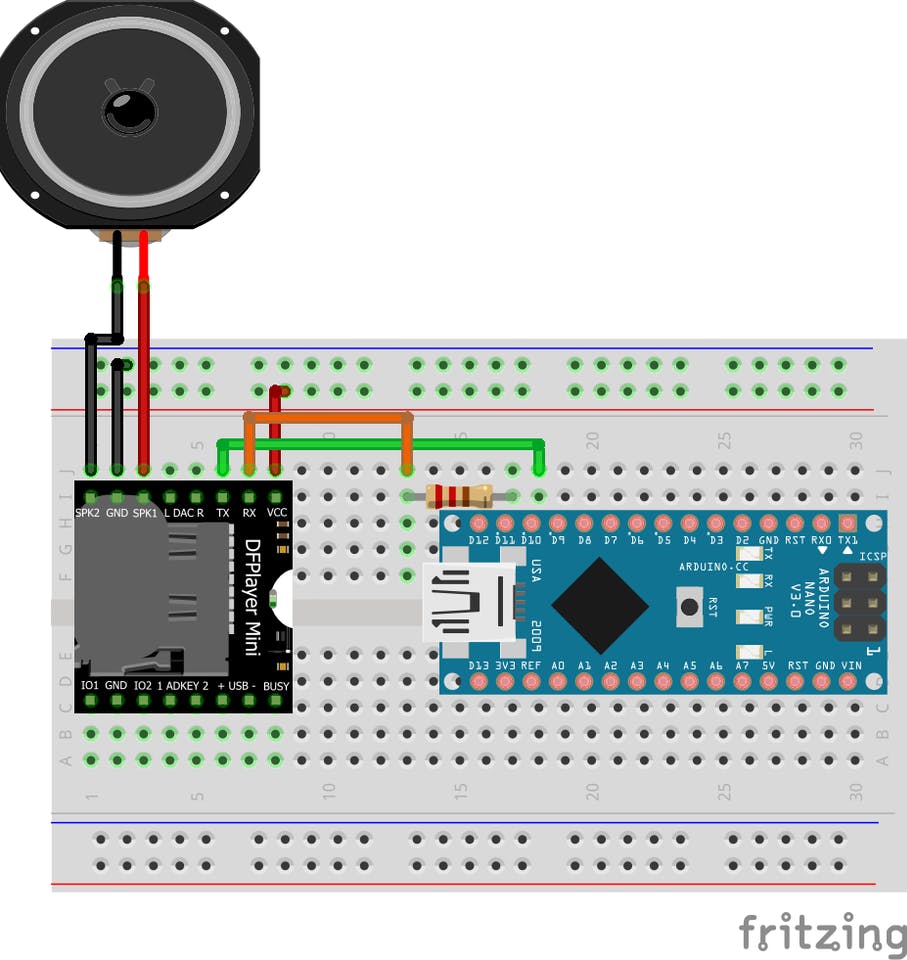 如何将 DFMini player MP3 模块与 Arduino 结合使用