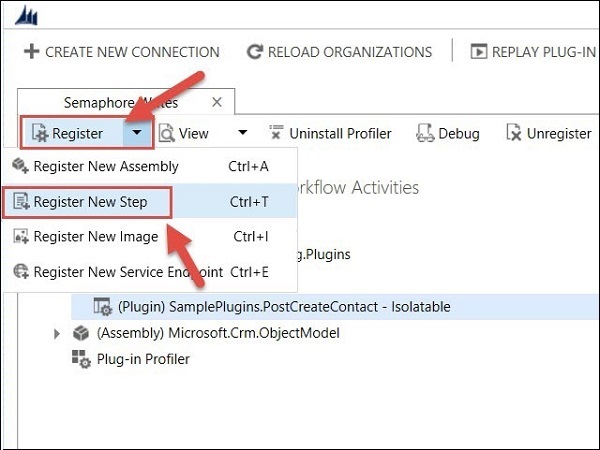 Mscrm 插件步骤 注册新步骤