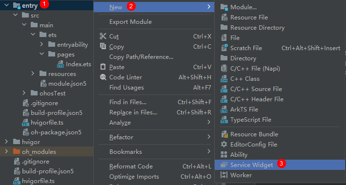 HarmonyOS/OpenHarmony meta-service development-creating an ArkTS card-Open Source Basic Software Community