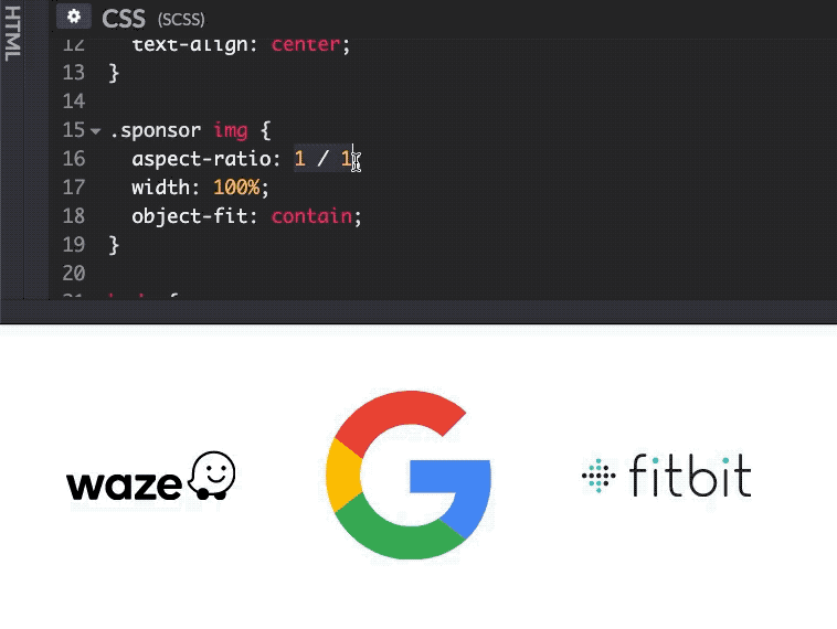 新的宽高比aspectratiocss属性