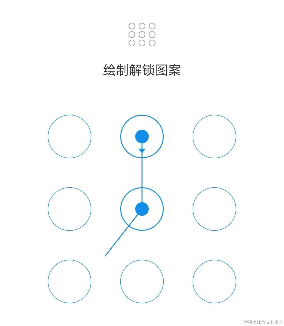 200行代码实现canvas九宫格密码锁