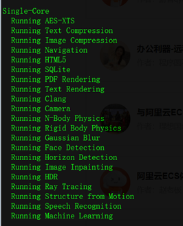 single core test project