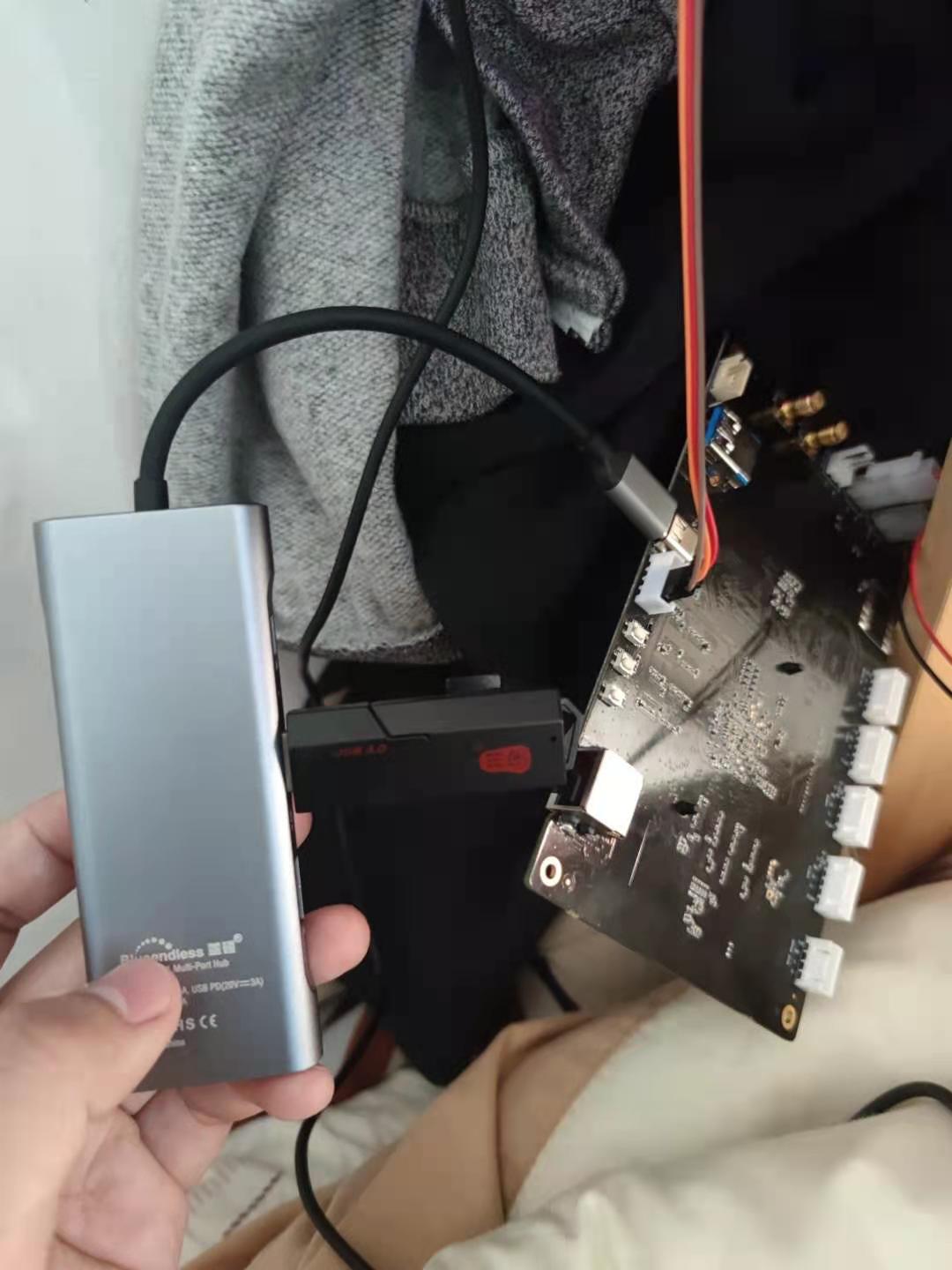 用usb代替网络通讯2自制开发板上实现的解决故障过程