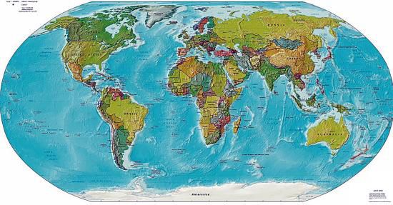 3d绘制小地图各国人眼中的世界地图原来差别那么大打破你的世界观